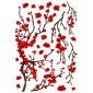 grafica prodotto adesivo murale red ramage