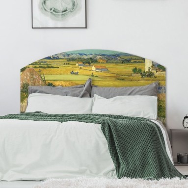 ambientazione prodotto testiera letto il raccolto