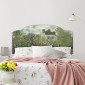 ambientazione prodotto testiera letto monet giardin