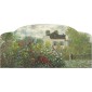 grafica prodotto testiera letto monet giardin