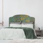 ambientazione prodotto testiera letto klimt sunflowers