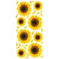 sheet decori per ceramica girasoli