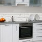 ambientazione cucina prodotto bordure per bagno e cucina white bricks