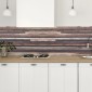 ambientazione prodotto backsplash xl brown wood