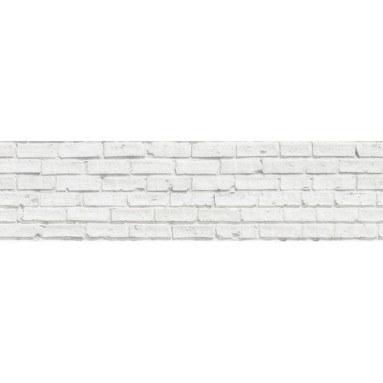 grafica prodotto backsplash xl white bricks 180x45