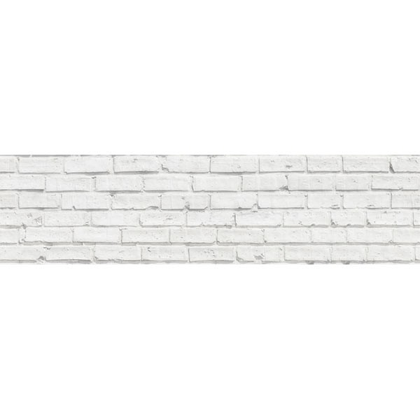 grafica prodotto backsplash xl white bricks 180x45