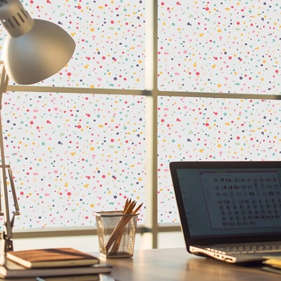 ambientazione window easy cover dots