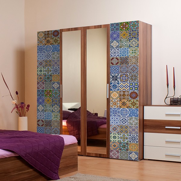 Adesivo per mobili e pareti Rivestimento Adesivo - Azulejos