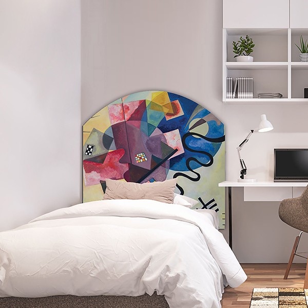Testiere Adesive camera da letto Testiera Letto - Kandinsky